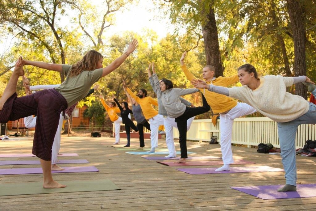 Yoga on the Farm